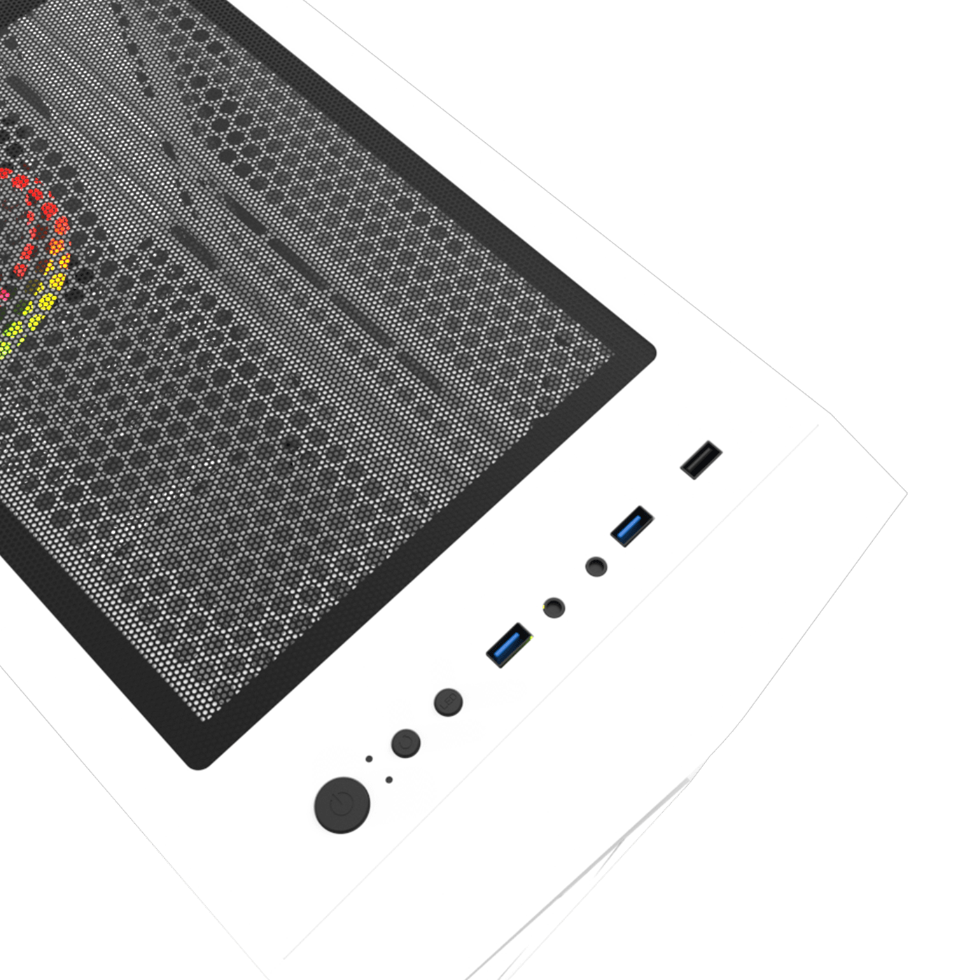 Boîtier_PC_Gamer_Blanc_RGB_Cobalt